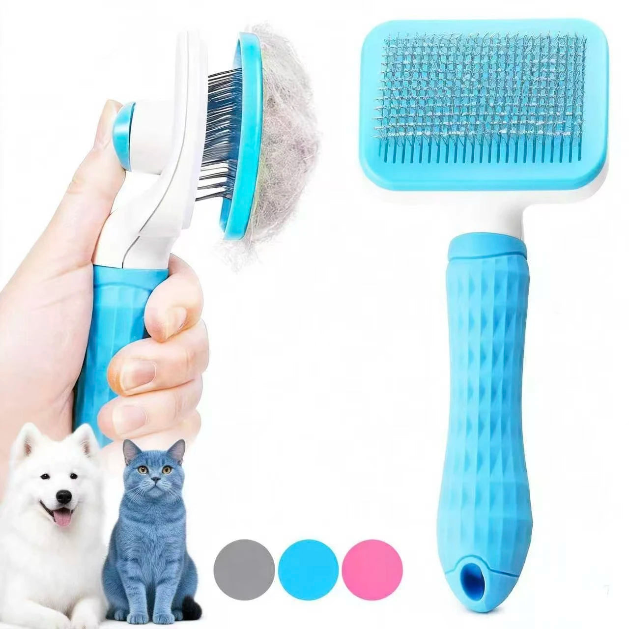 Self-cleaning Pet Hair Remove